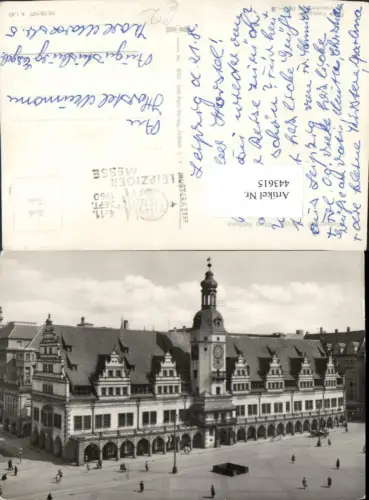 443615,Leipzig Altes Rathaus Gebäude