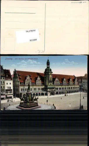 688338 Leipzig Marktplatz u. altes Rathaus