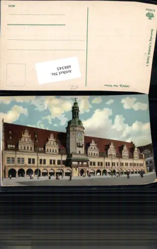 688345 Leipzig Marktplatz u. altes Rathaus