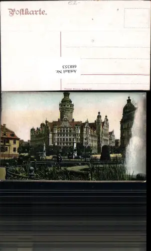 688353 Leipzig Neues Rathaus Rathausring