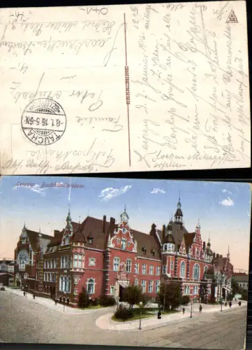 703642 Leipzig Buchhändlerhaus Feldpost Taucha Bez. Leipzig