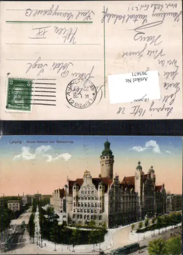 703671 Leipzig Neues Rathaus