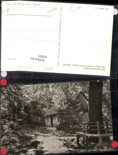 67655,Die Steinbruchschmiede Kurort Jonsdorf Zittauer Gebirge Ansicht Haus mit Baum