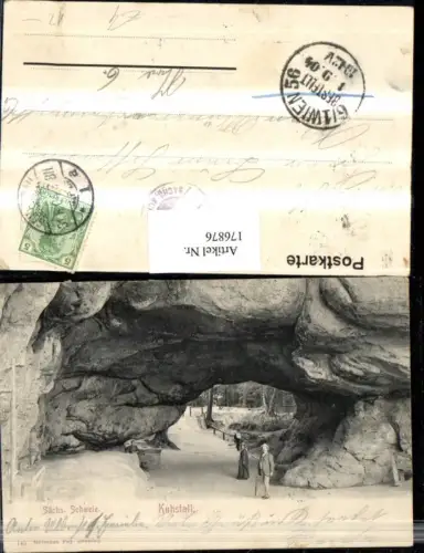 176876,Sächsische Schweiz Kuhstall Felsentor