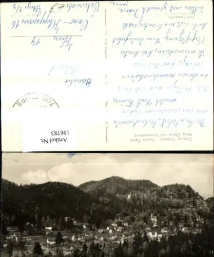 196783,Oybin Zittauer Gebirge Berg Oybin u. Ameisenberg