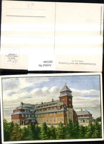 202344,Unterkunftshaus auf d. Fichtelberg b. Sachsen