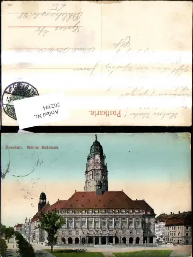 202394,Dresden Neues Rathaus