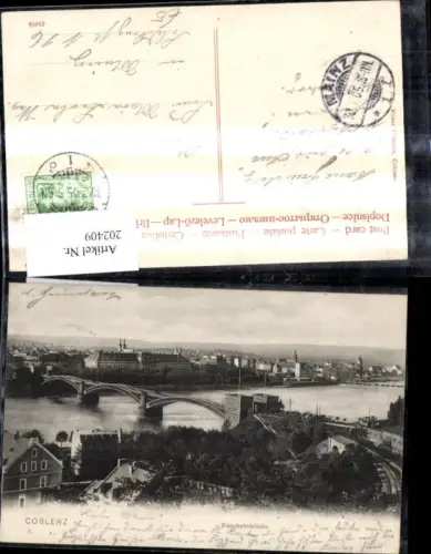 202409,Coblenz Koblenz Eisenbahnbrücke Brücke