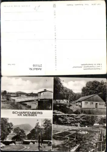 271110,Scharfenberg Dampferanlegestelle Campingplatz Bad Mehrbildkarte