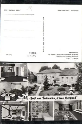 281625,Wilthen Ferienheim Haus Bergland Bautzener Brauerei u. HO-Gaststätte Mehrbildkarte