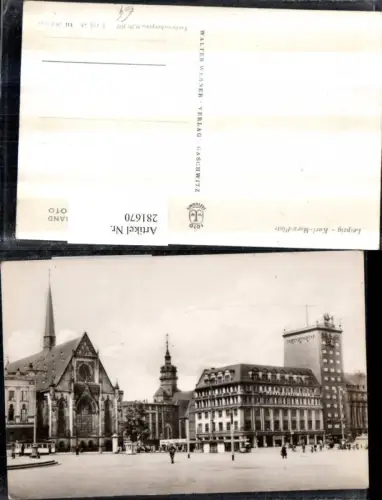281670,Leipzig Karl-Marx-Platz Kirche