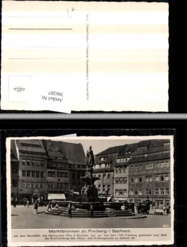 306207,Freiberg in Sachsen Marktbrunnen Brunnen Ratsapotheke Text