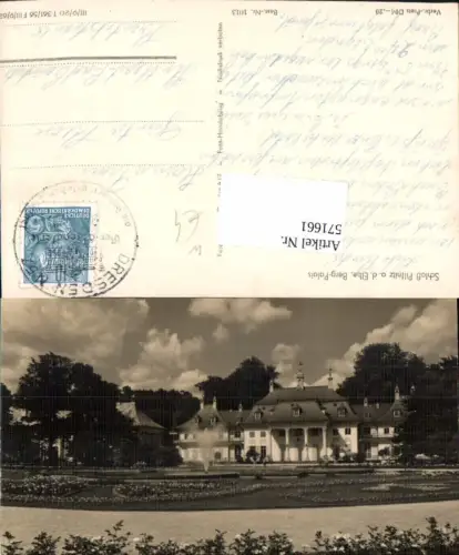 571661,Pillnitz Dresden Schloss Pillnitz a. d. Elbe Berg-Palais