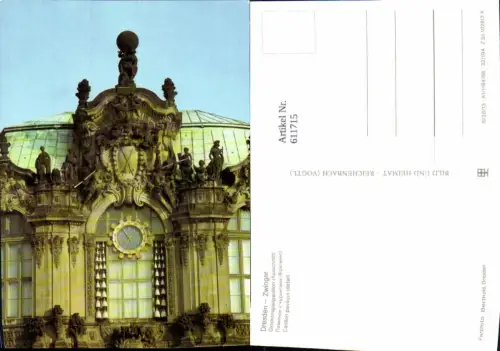 611715,Dresden Zwinger Glockenspielpavillon Ausschnitt