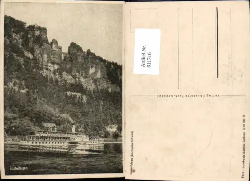 611716,Lohmen Basteifelsen Sächsische Schweiz Schiff Dampfer Dresden