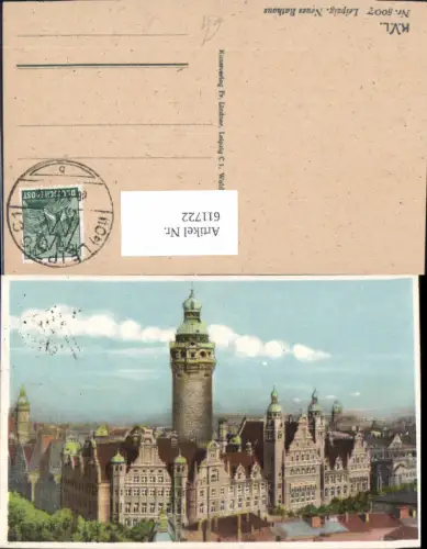 611722,Leipzig Neues Rathaus