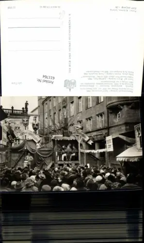 611764,Foto Ak Leipzig Jubiläumsmesse 1965 Naschmarkt Historische Messe pub VEB 13euro2900