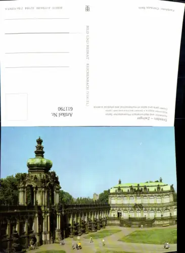 611790,Dresden Zwinger Kronentor u. Mathematisch-Physikalischer Salon