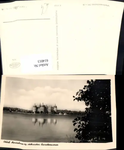 614813,Foto Ak Moritzburg Schloss Moritzburg Dresden