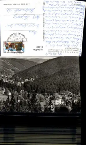614999,Foto Ak Bärenfels Blick n. Kipsdorf