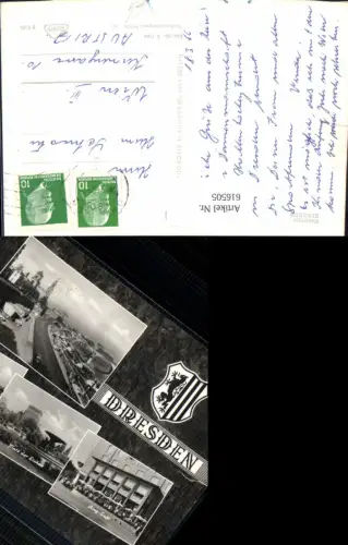 616505,Mehrbild Ak Dresden Ring-Cafe Platz d. Einheit Haus Altmarkt