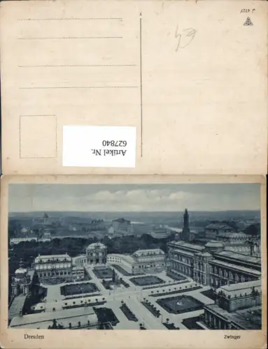 627840,Dresden Zwinger Totale