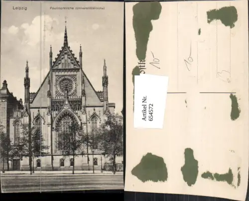 654572,Leipzig Paulinerkirkche Universitätskirche