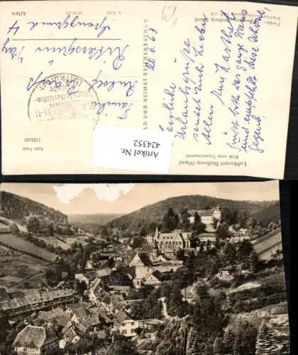 424352,Stolberg im Harz Totale vom Trauermantel pub VEB