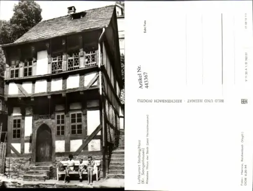 443367,Stolberg im Harz Ältestes Haus der Stadt Museum pub VEB