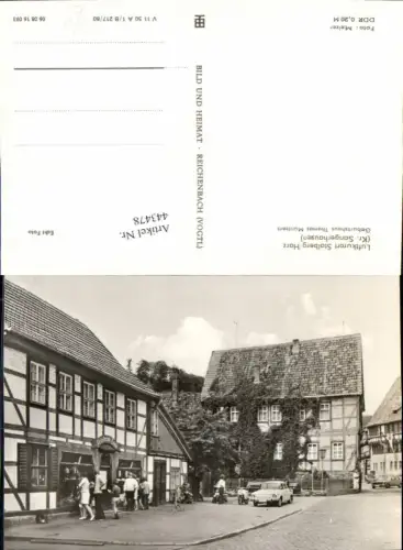443478,Stolberg im Harz Geburtshaus Thomas Müntzers Trabi pub VEB