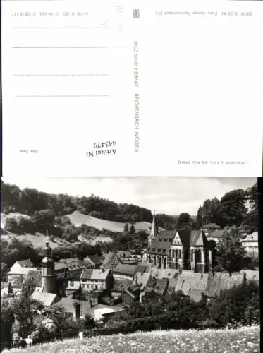 443479,Stolberg im Harz Totale m. Kirche pub VEB