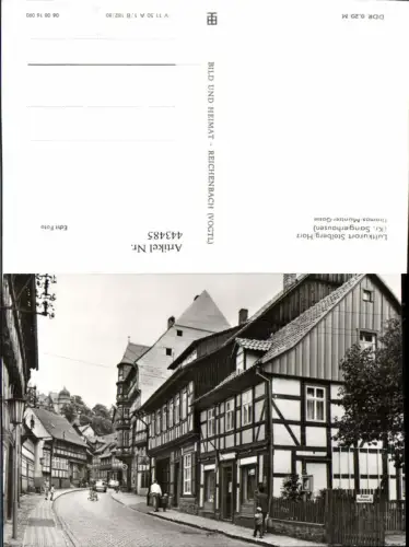 443485,Stolberg im Harz Thomas-Müntzer-Gasse Straßenansicht pub VEB