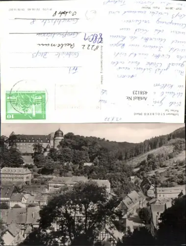 458123,Stolberg am Harz Kaltes Tal Teilansicht Schloss