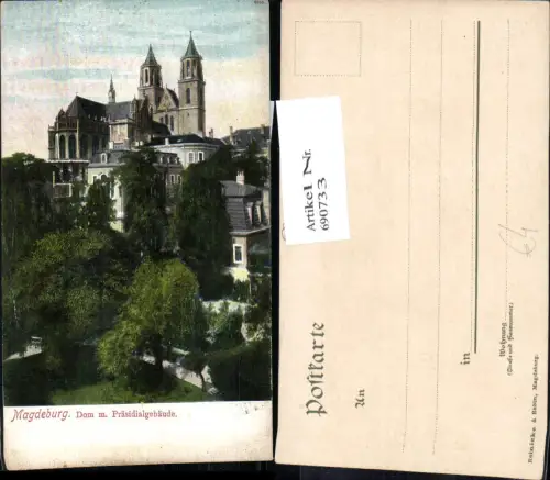 690733 Magdeburg Dom Präsidialgebäude pub Reinicke e Rubin
