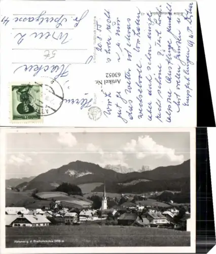 63052,Abtenau g. Bischofmütze