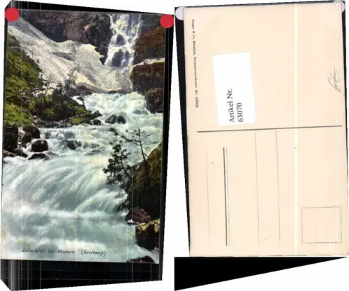 63070,Aubachfall bei Hallein Abtenau Purger Co 10863
