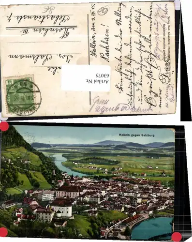 63075,Hallein g. Salzburg 1913