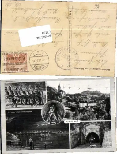 63169,Glück auf Bergwerk Hallein Dürrnberg Bergbau