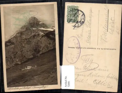 72091,Söldernhütte ged. Eiskogel Tennengebirge