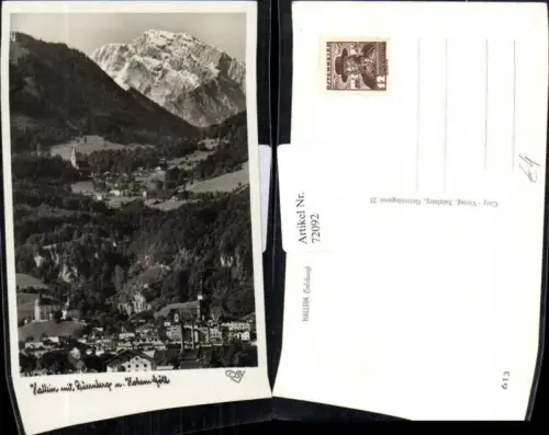 72092,Hallein mit Dürrnberg u. Hohen Göll Ortsansicht
