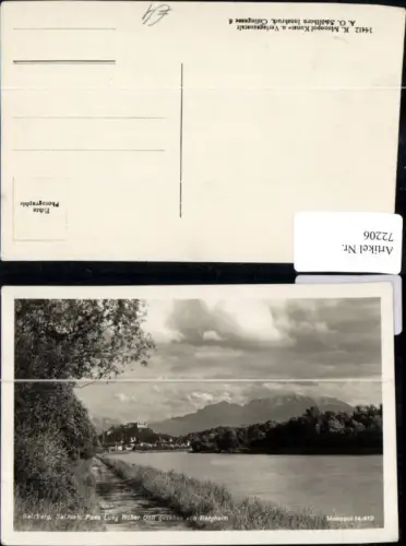 72206,Salzach Pass Lueg Hoher Göll gesehen von Bergeheim