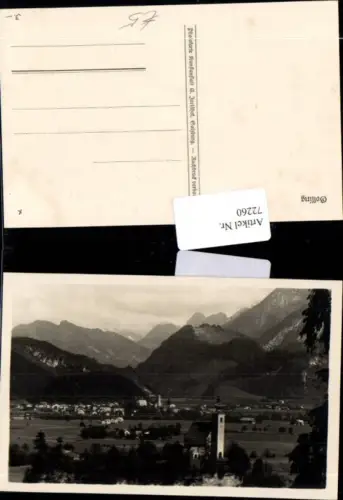 72260,Golling Ortsansicht Kirche