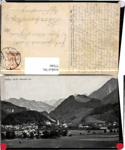 77540,Golling St Nikolaus 1926