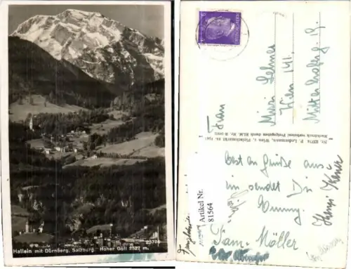 81564,Hallein m. Dürnberg Hoher Göll Ledermann 23774