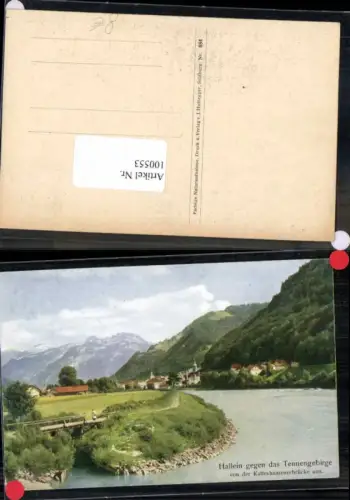 100553,Hallein g. Tennengebirge Kaltenhausen