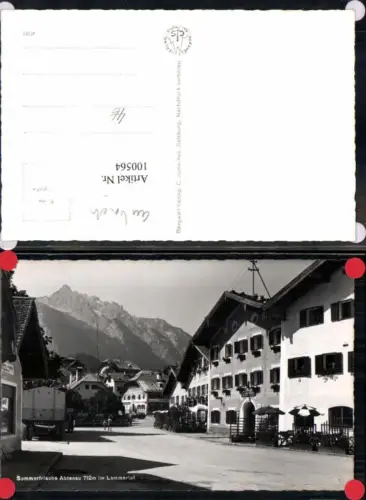 100564,Abtenau Strassenpartie Gasthaus