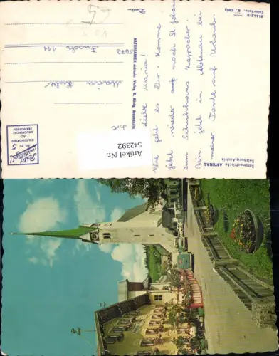 542392,tolle AK Abtenau b. Salzburg Gasthaus VW Bully Oldtimer Auto Bus