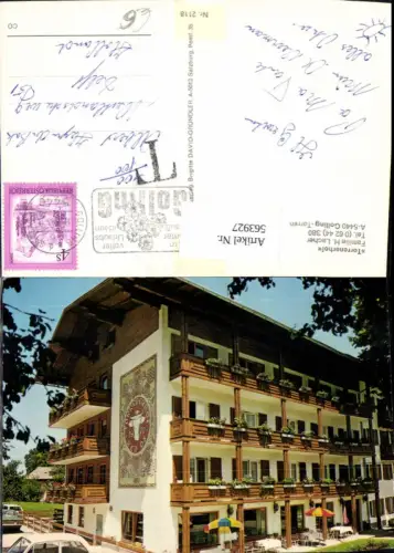 563927,Golling Torren Torrenerhof Ansicht m. Auto