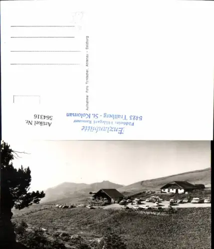 564316,Foto Ak Sankt Koloman Trattberg Jodlerwirt-Enzianhütte VW Käfer Auto