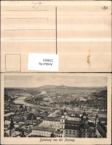238053,Salzburg Totale v. d. Festung